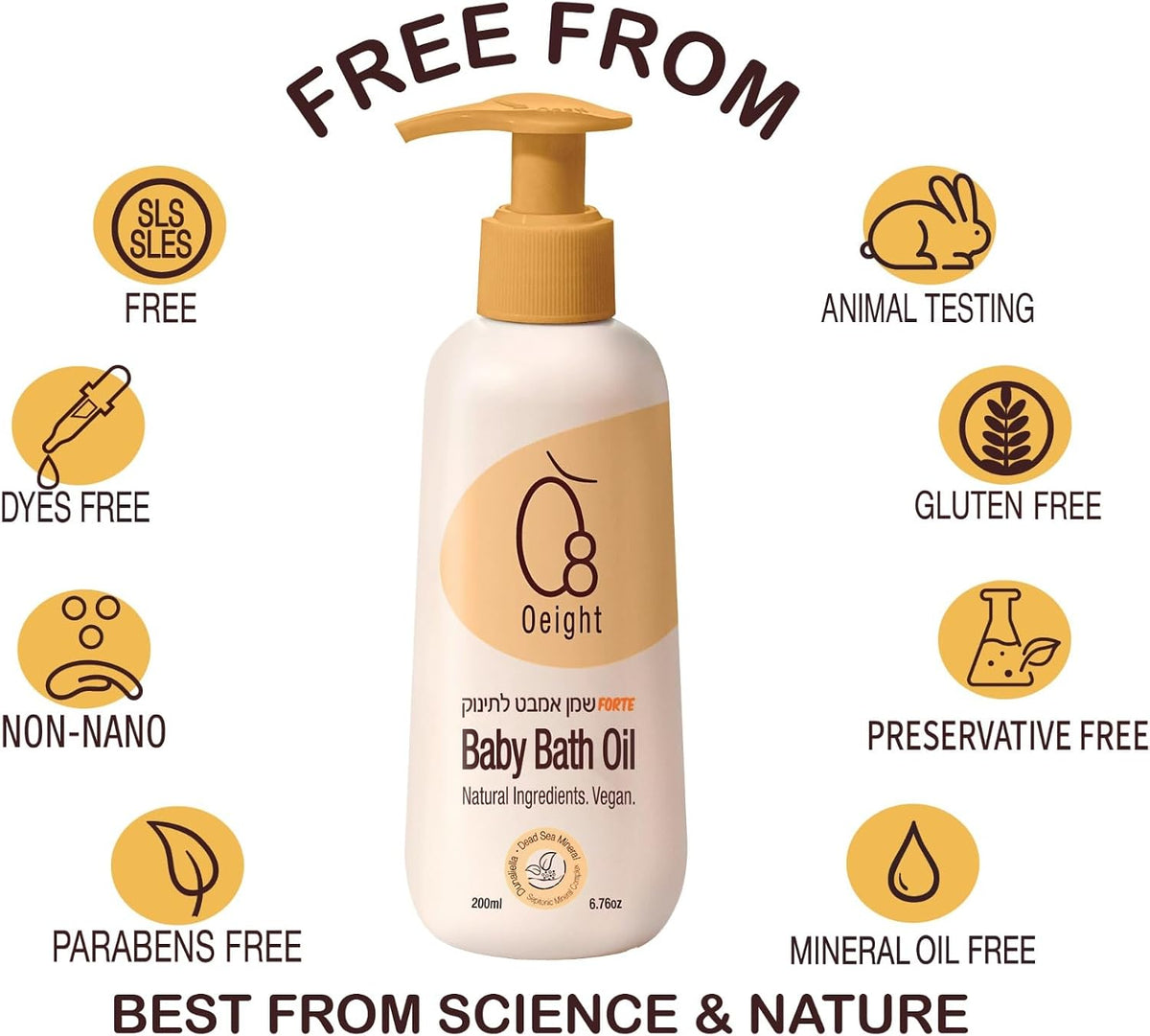 Oeight Baby Bath Oil Forte