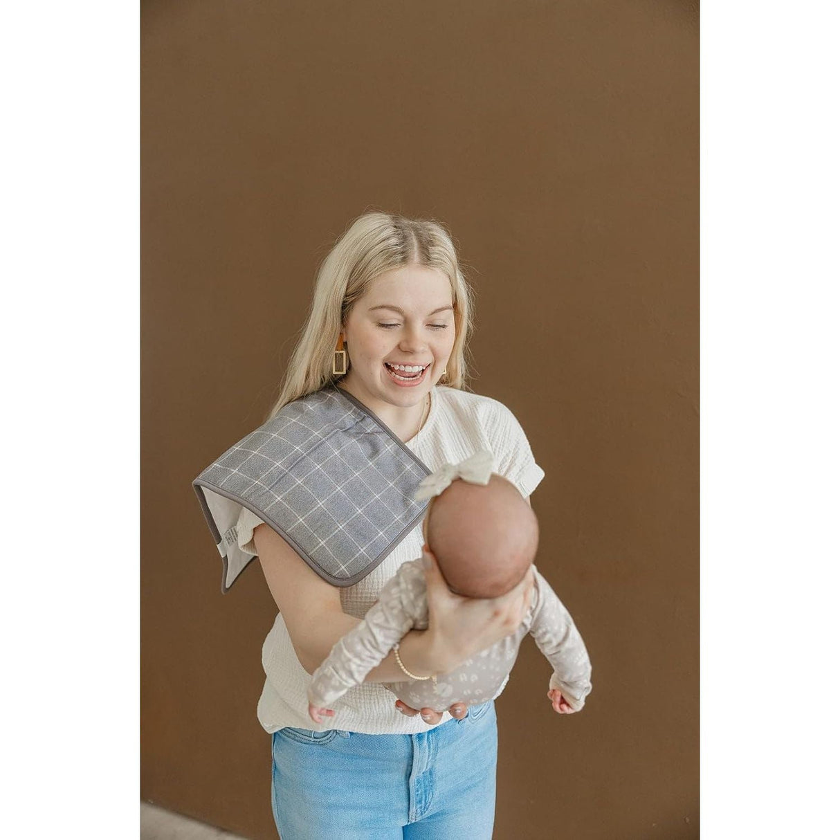 Copper Pearl Premium Baby Burp Cloths 3-Pack - Timber - Kid's Stuff Superstore