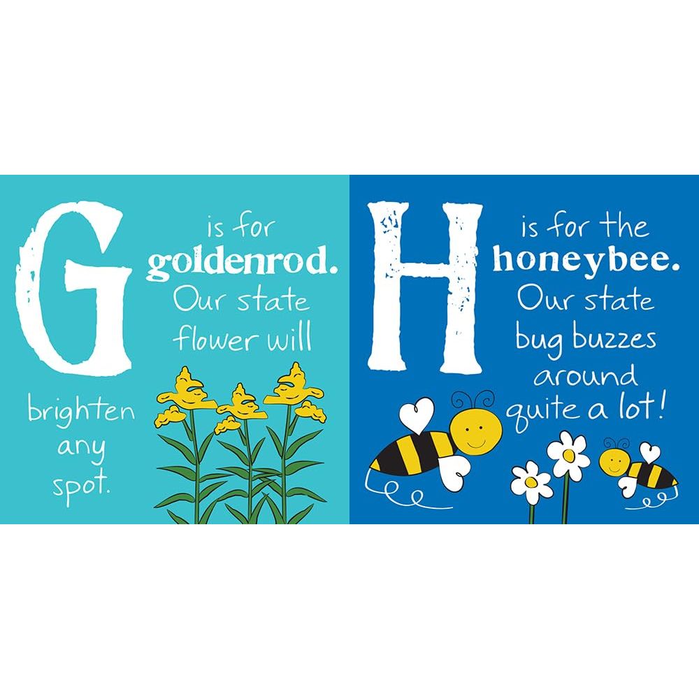 Board Book - ABCs of Nebraska - Kid's Stuff Superstore