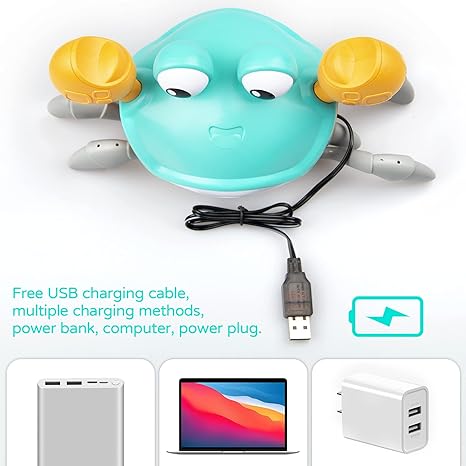 Moving Crab Toy - Blue - Kid's Stuff Superstore