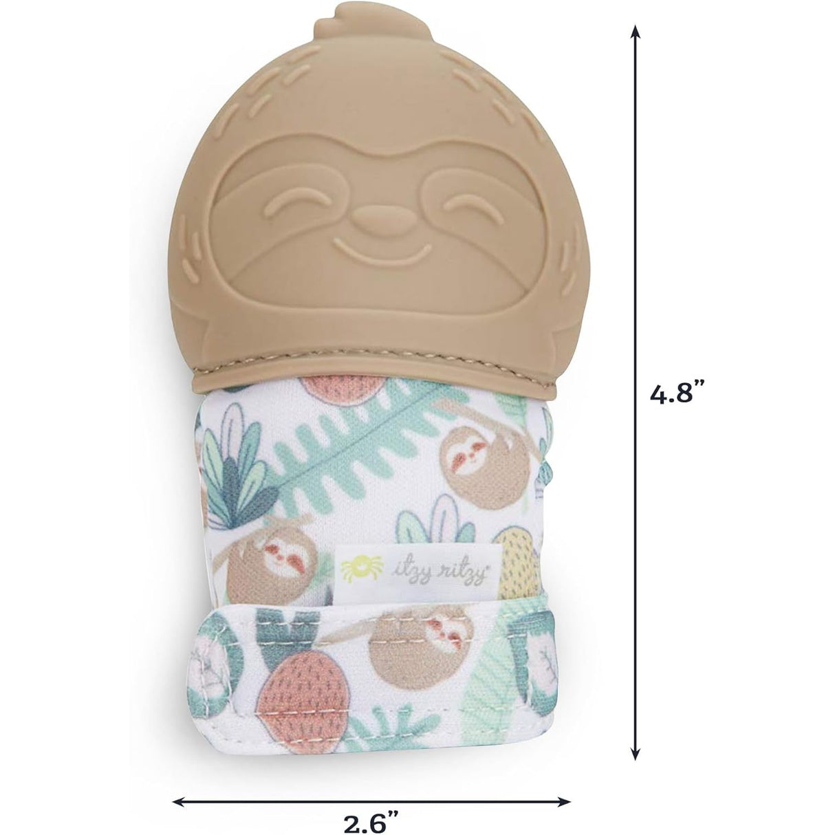 Itzy Ritzy Teething Mitt - Sloth - Kid's Stuff Superstore