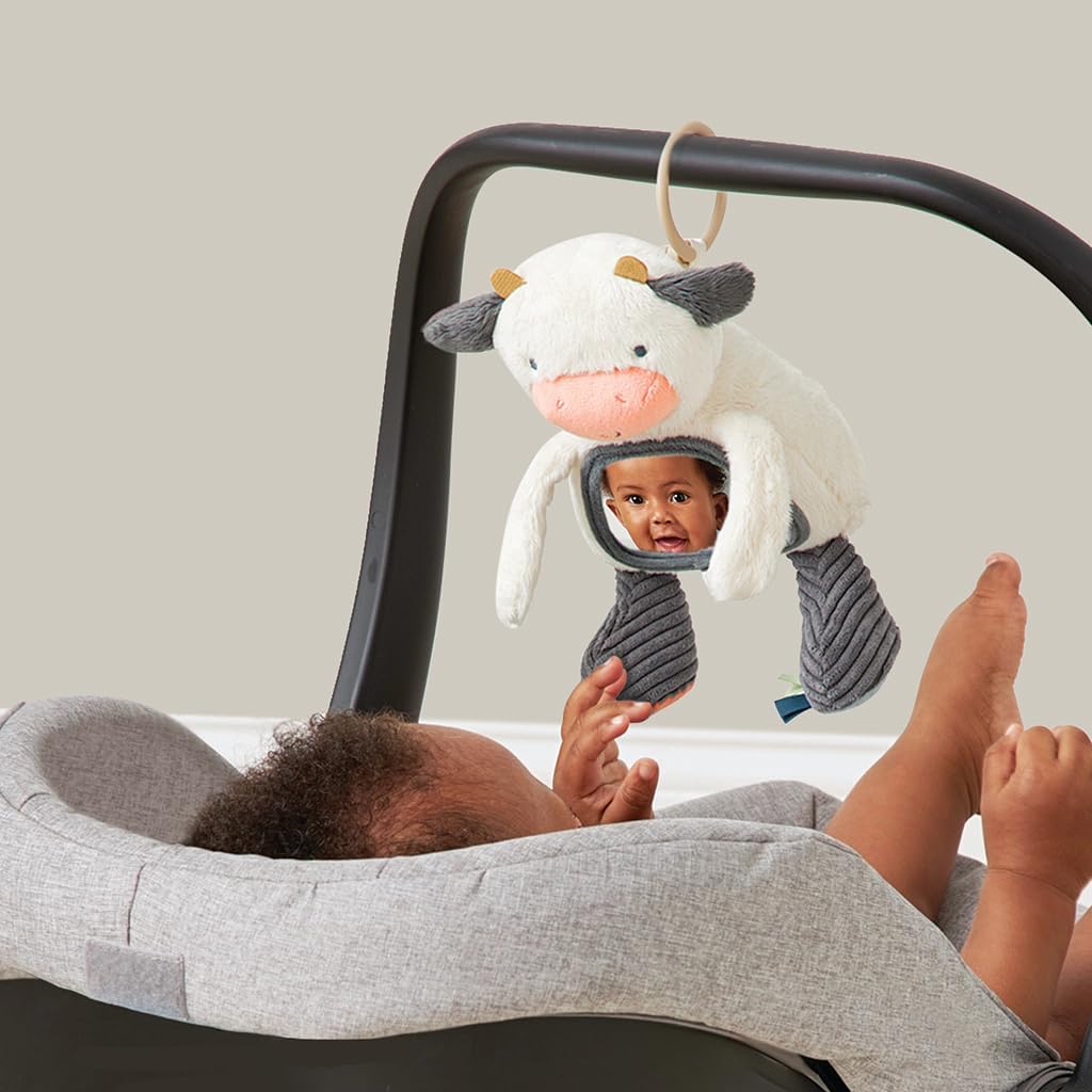 Itzy Ritzy Itzy Bitzy Mirror - Cow - Kid's Stuff Superstore