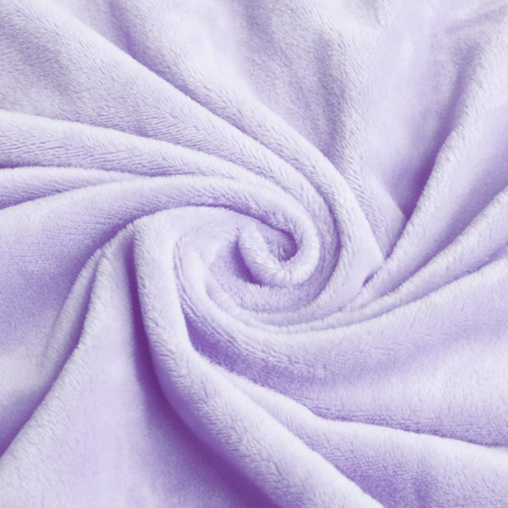 American Baby Company Heavenly Soft Chenille Fitted Crib Sheet - Lavender - Kid's Stuff Superstore