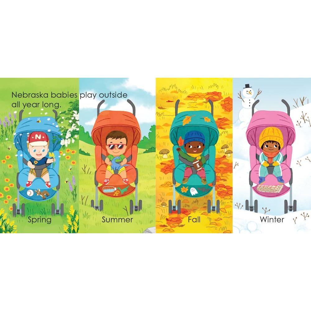 Board Book - Nebraska Baby - Kid's Stuff Superstore