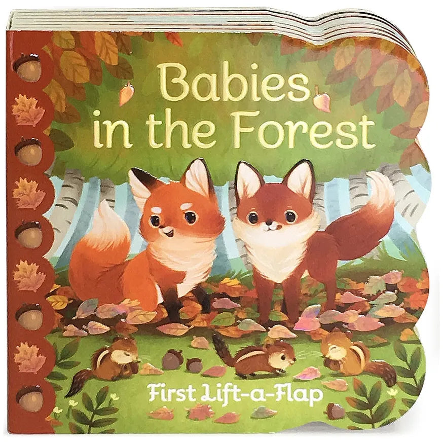 Lift-a-Flap Book - Babies in the Forest - Kid's Stuff Superstore