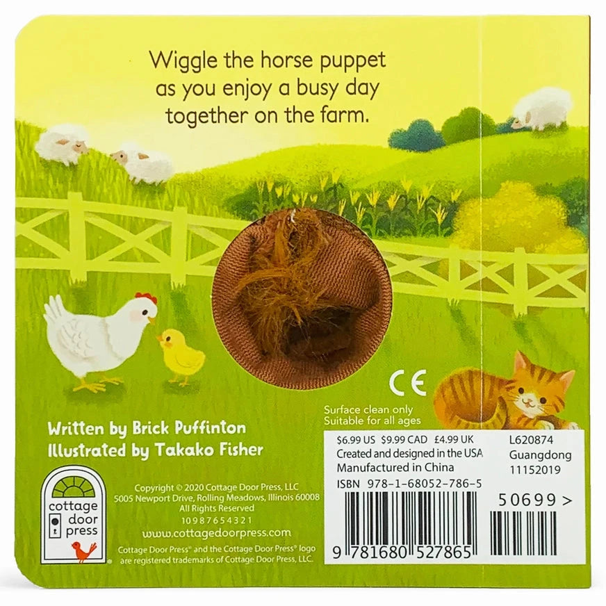 Finger Puppet Book - A Little Horse - Kid's Stuff Superstore