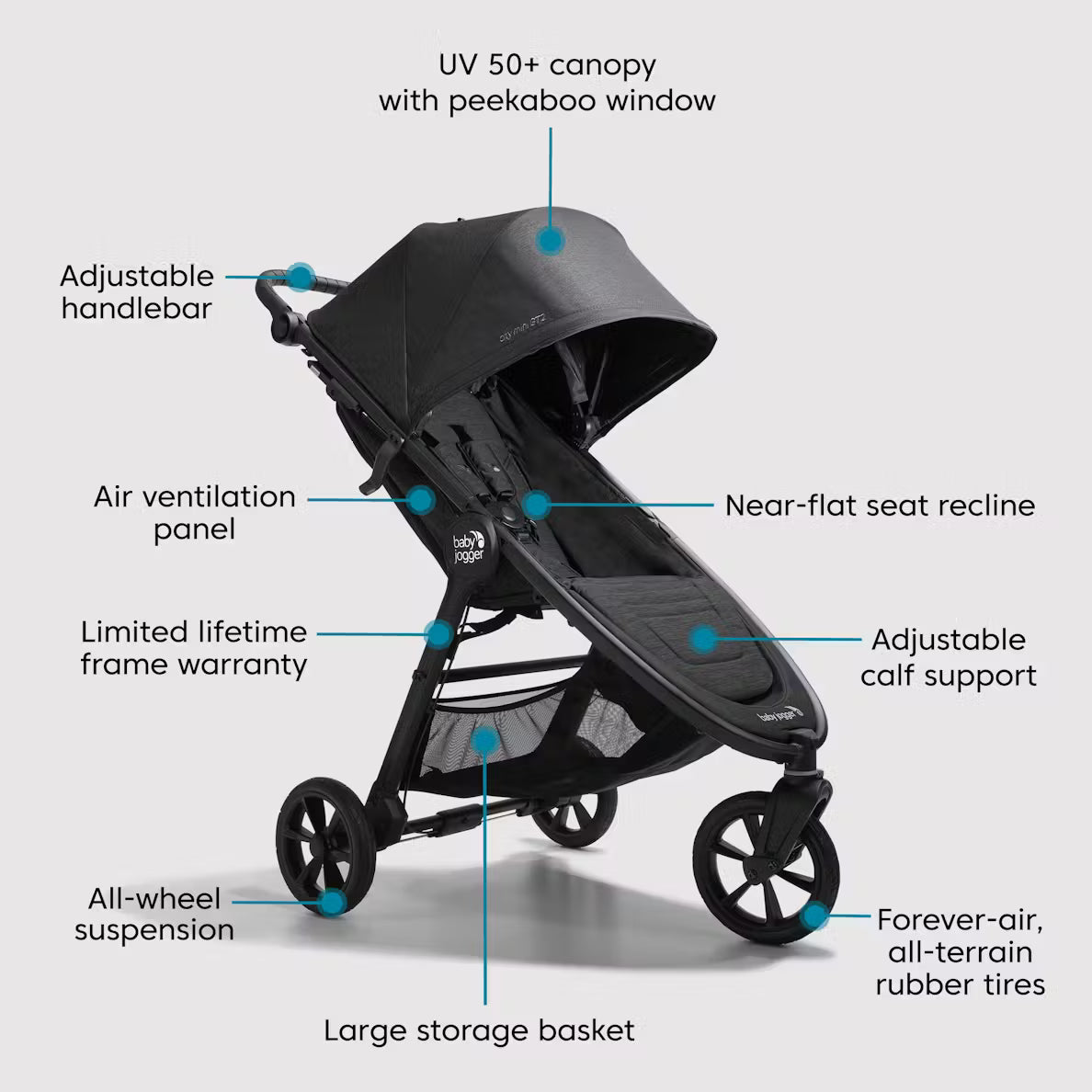Baby Jogger City Mini GT2 + City Go 2 Travel System - Kid's Stuff Superstore
