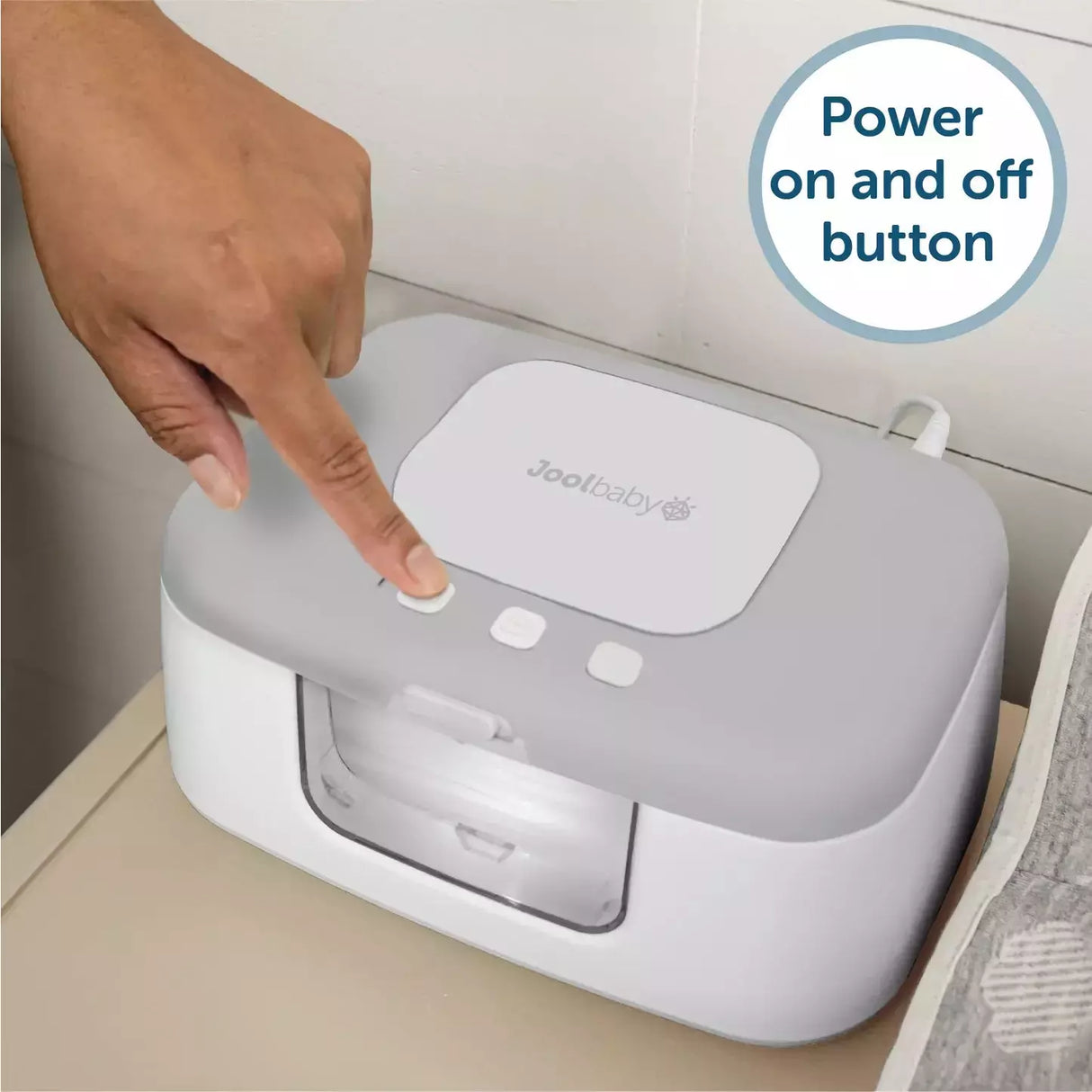 Joolbaby TinyBums Baby Wipe Warmer - Aqua - Kid's Stuff Superstore