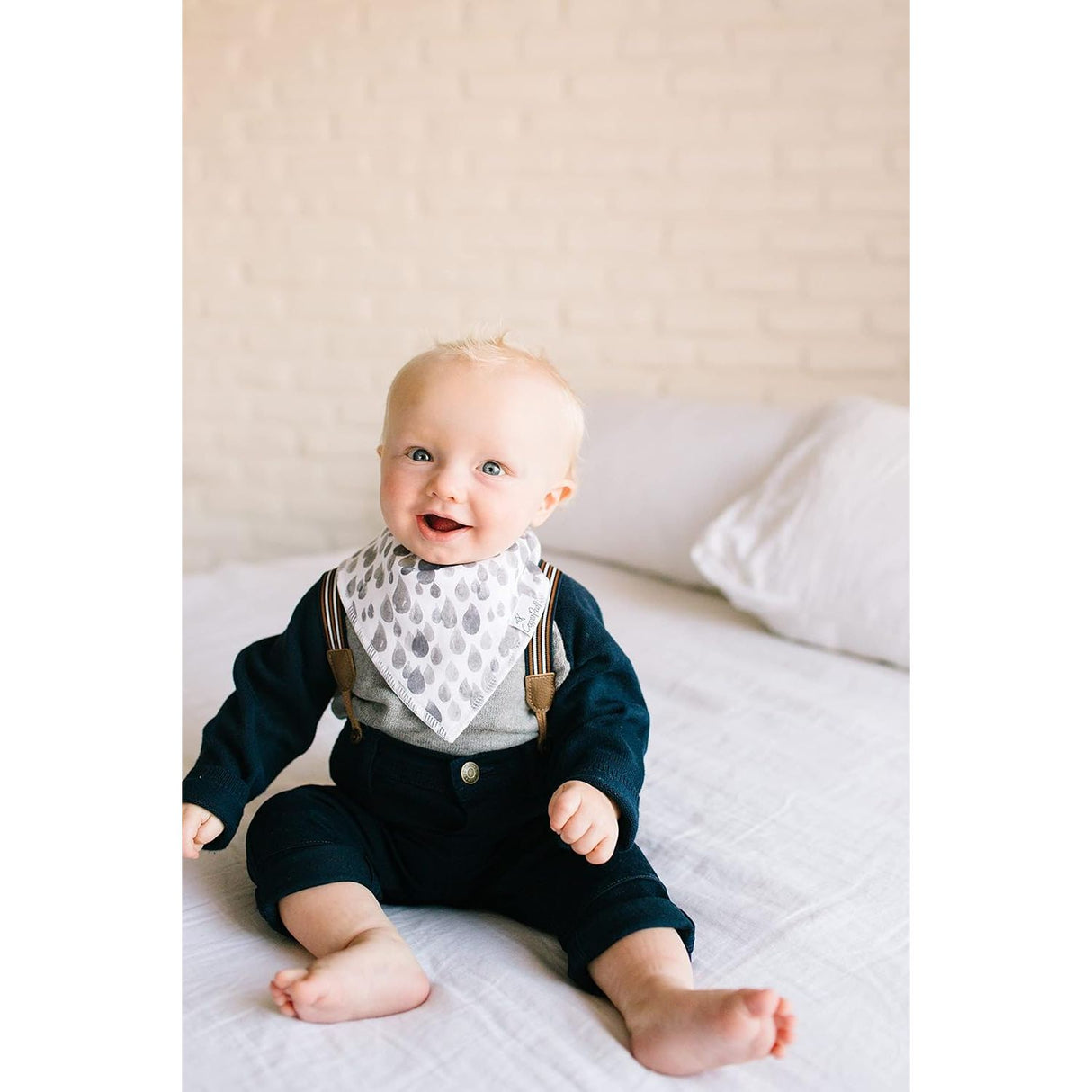 Copper Pearl Baby Bandana Bibs 4 Pack - Noah - Kid's Stuff Superstore