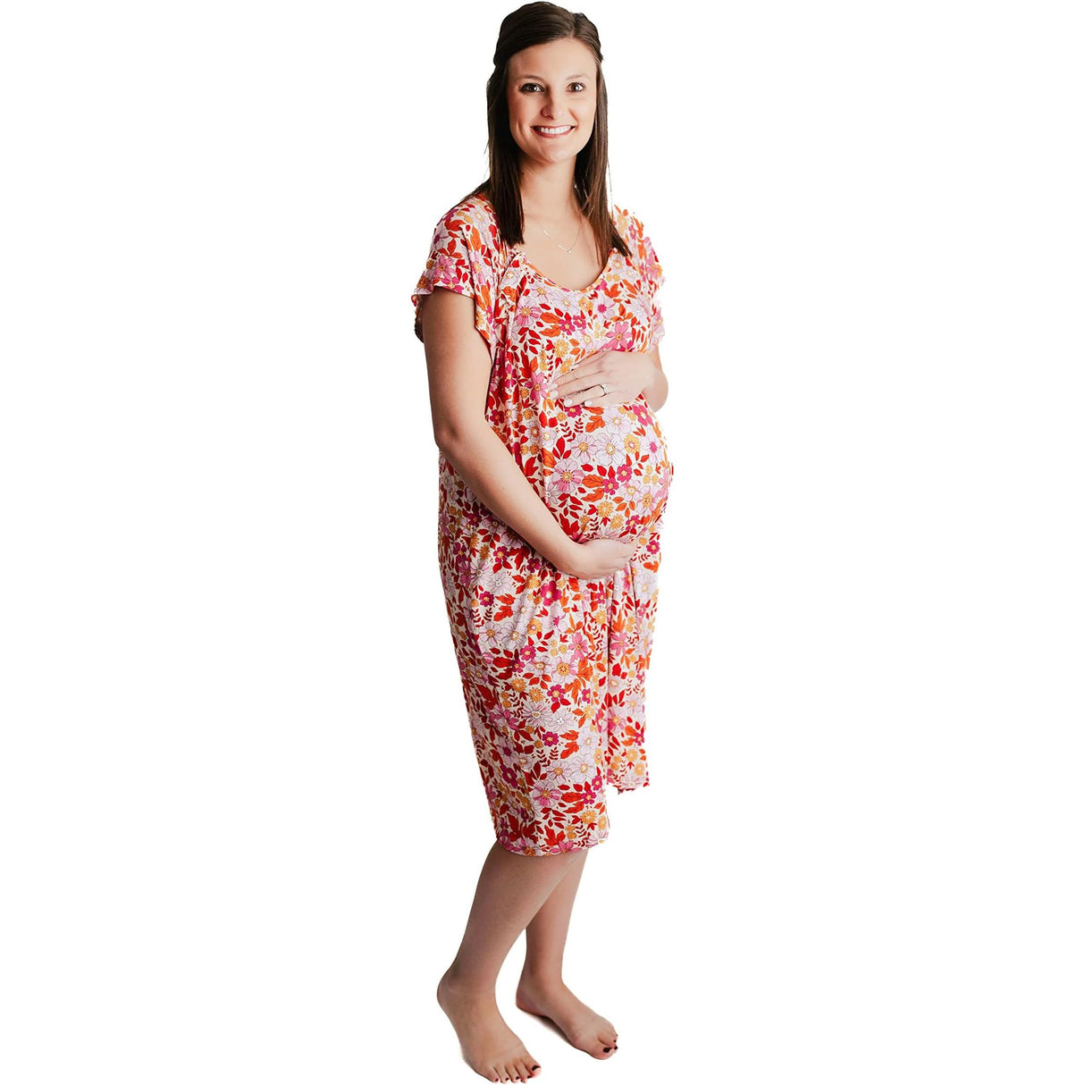 Three Little Tots Delivery & Nursing Gown