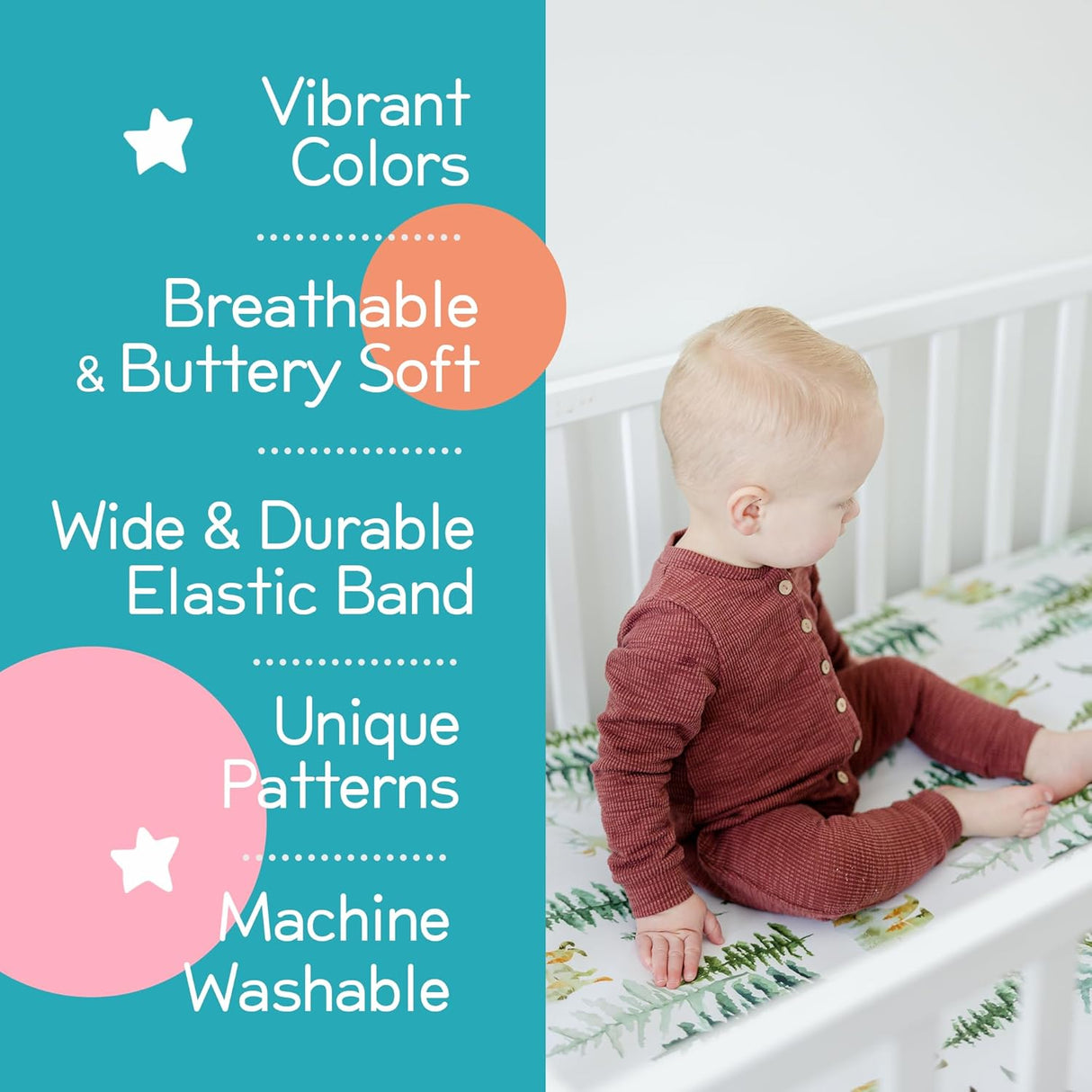 Honey Lemonade Crib Sheet - In The Woods - Kid's Stuff Superstore