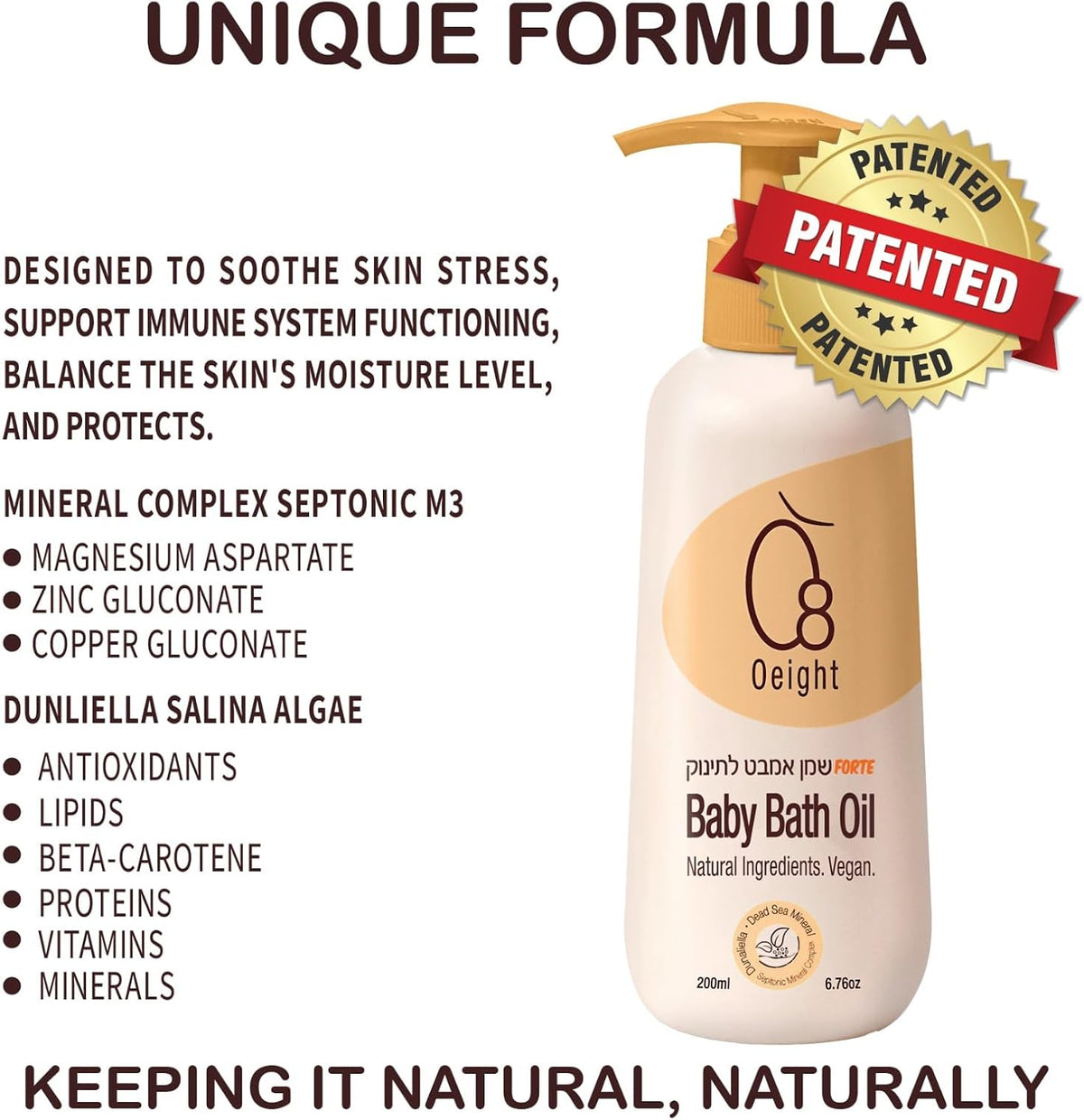 Oeight Baby Bath Oil Forte