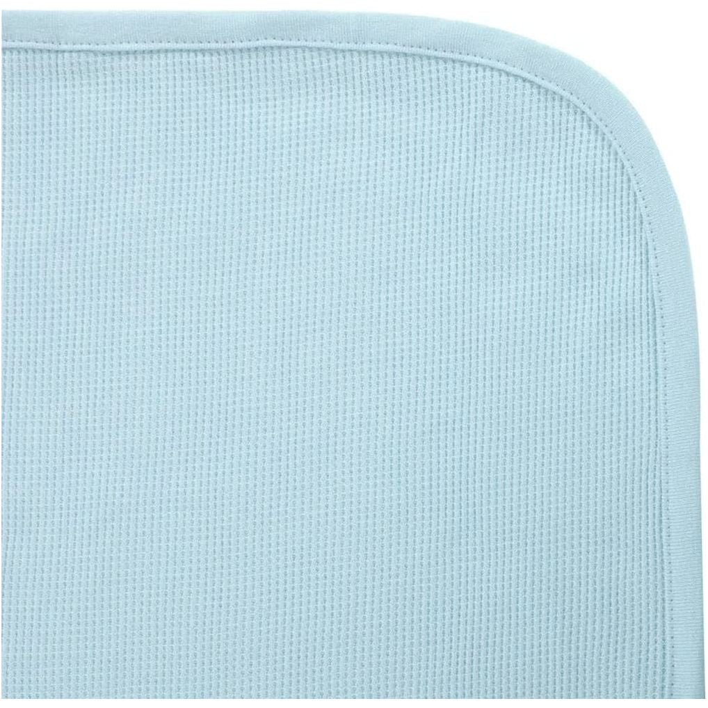 American Baby Company 100% Cotton Thermal Waffle Swaddle Blanket - Blue - Kid's Stuff Superstore