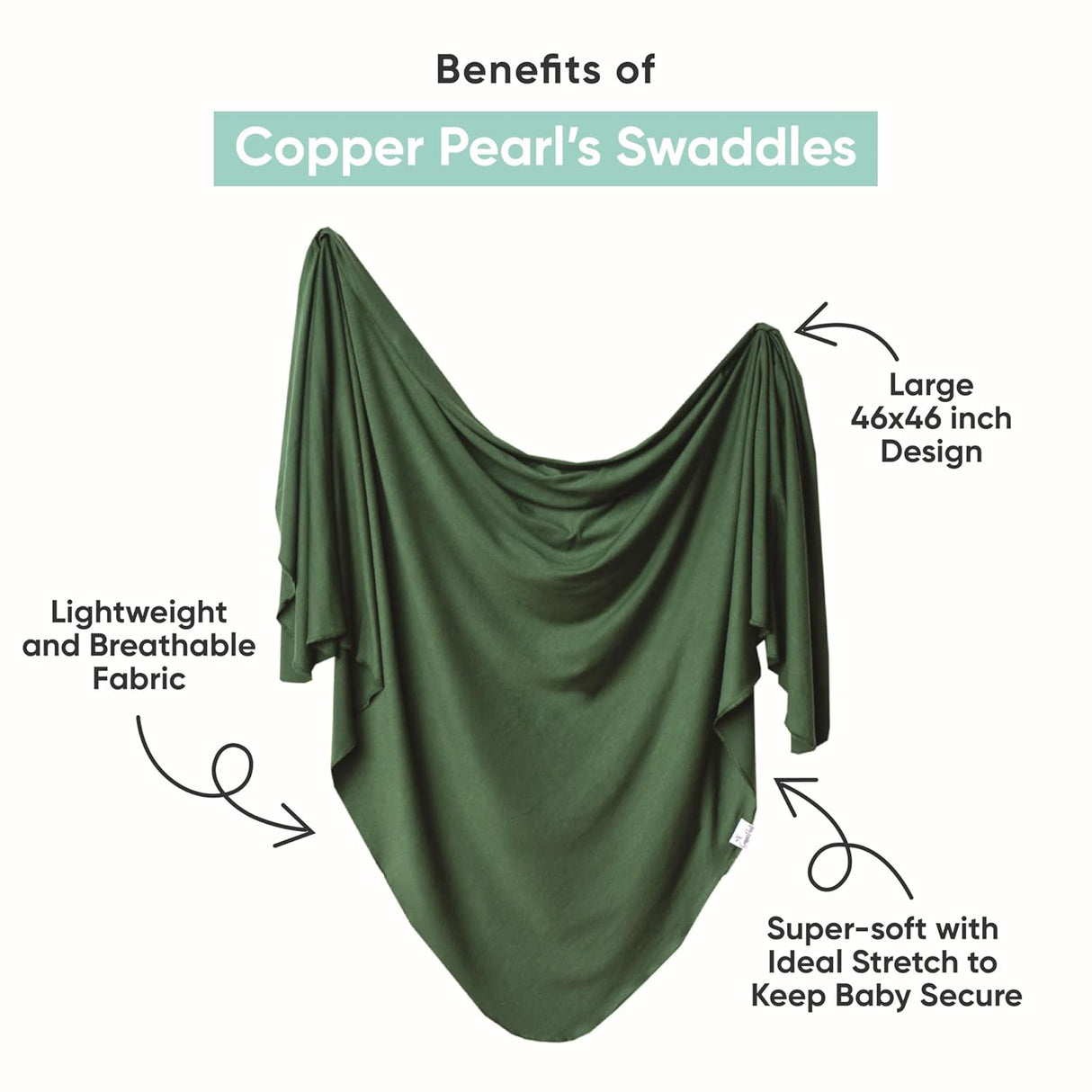 Copper Pearl Swaddle Blanket - Fawn - Kid's Stuff Superstore