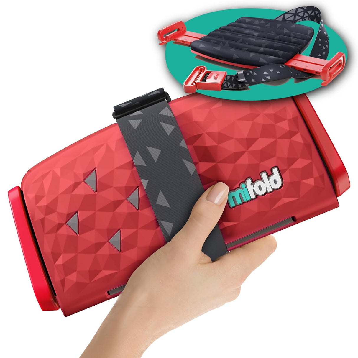 Mifold Comfort Grab-and-go Car Backless Booster