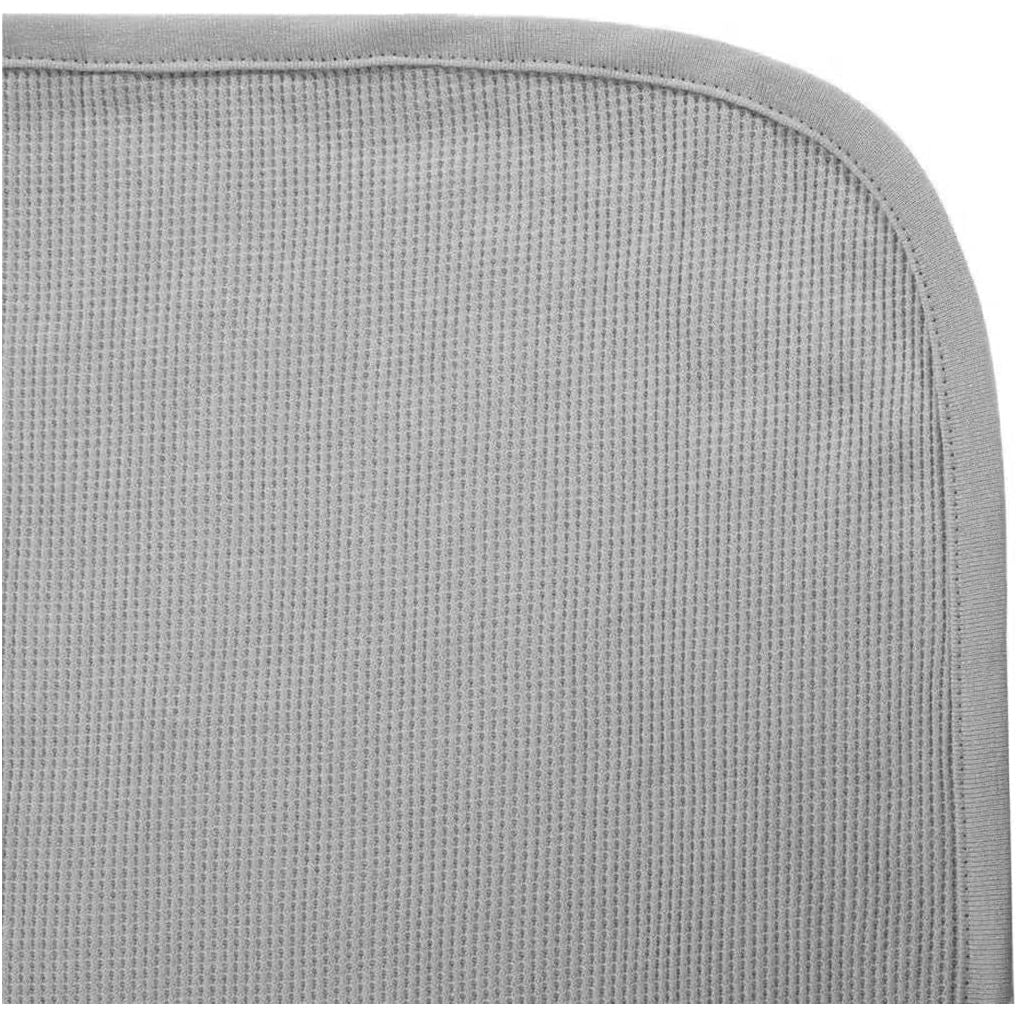 American Baby Company 100% Cotton Thermal Waffle Swaddle Blanket - Gray - Kid's Stuff Superstore