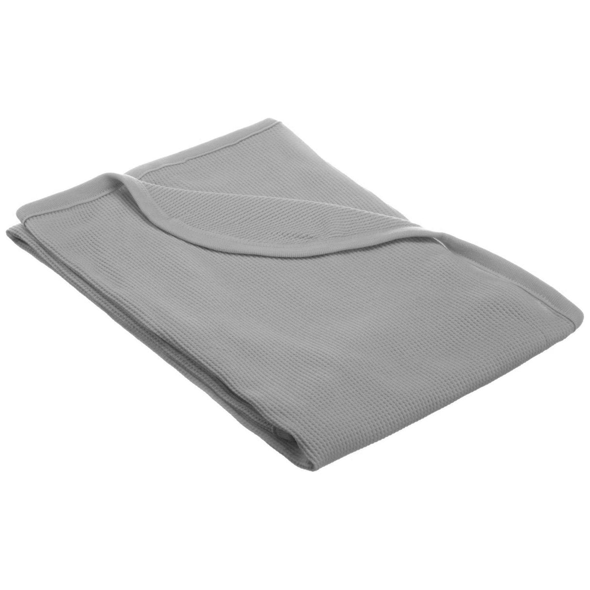 American Baby Company 100% Cotton Thermal Waffle Swaddle Blanket - Gray - Kid's Stuff Superstore
