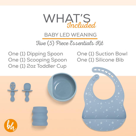 Baby Led Weaning Kit - Blue - Kid's Stuff Superstore