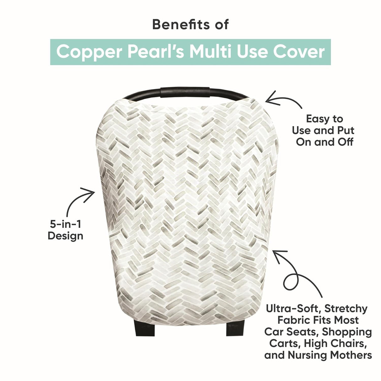 Copper Pearl 5-In-1 Multi Use Cover - Jo - Kid's Stuff Superstore