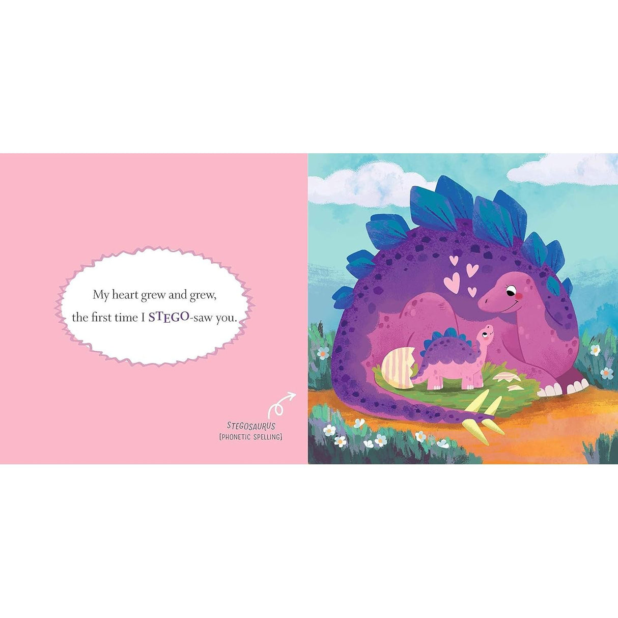 Board Book - I Love You More, Babysaur - Kid's Stuff Superstore