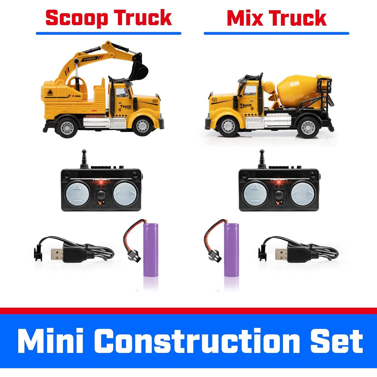 Mini Construction RC Trucks - Kid's Stuff Superstore