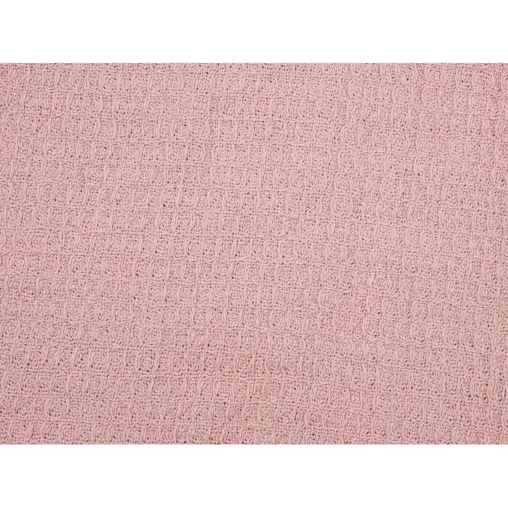Lila & Jack 100% Cotton Waffle Receiving Blanket - Mauve - Kid's Stuff Superstore