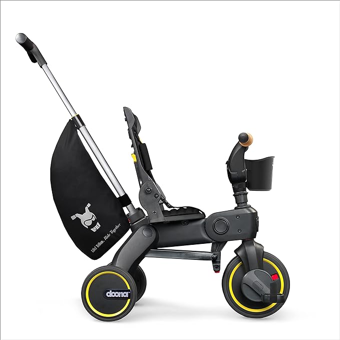 Doona Liki Trike - S5 - Nitro Black - Kid's Stuff Superstore
