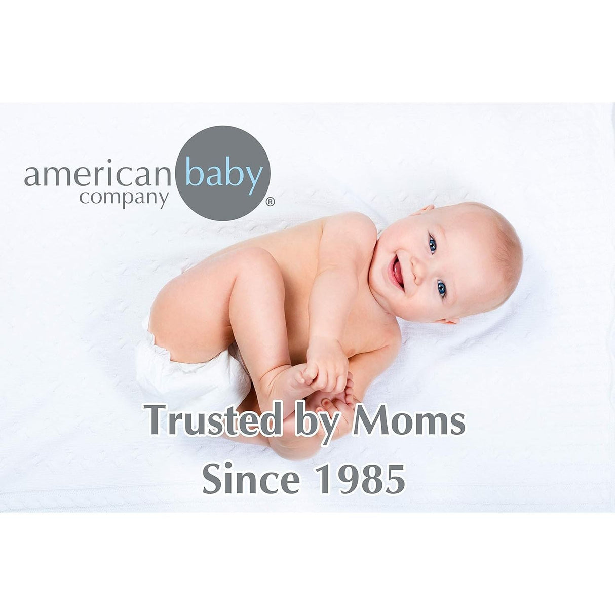 American Baby Company 100% Cotton Thermal Waffle Swaddle Blanket - Cream - Kid's Stuff Superstore