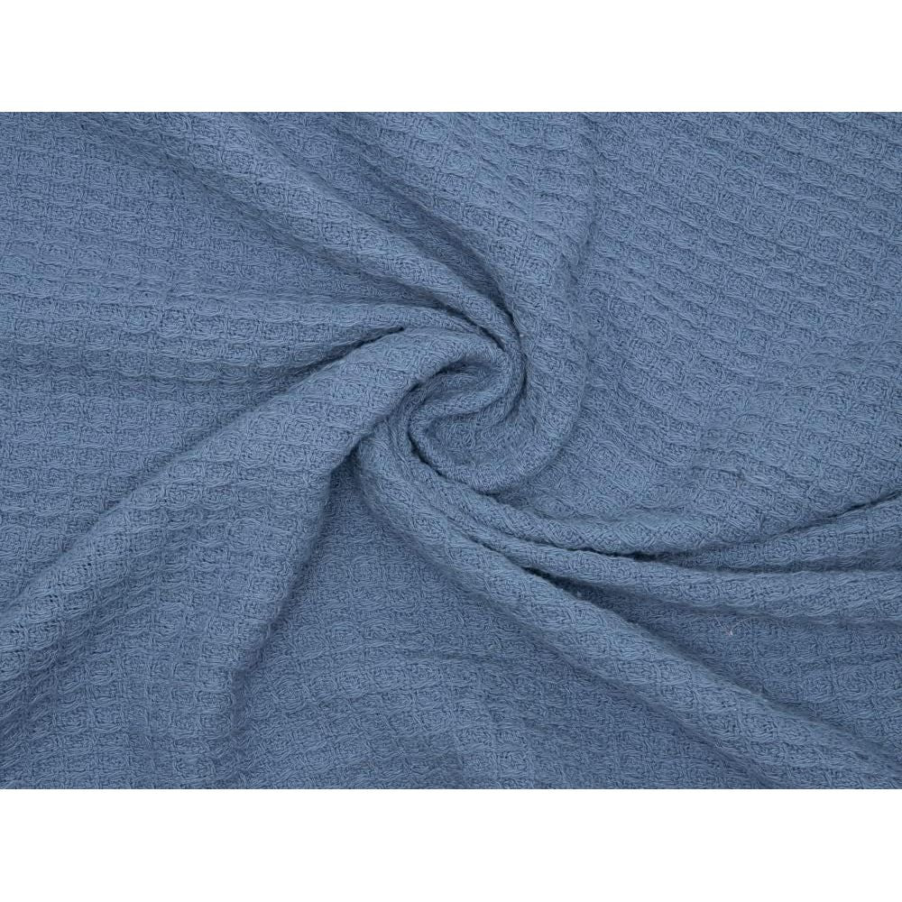 Lila & Jack 100% Cotton Waffle Receiving Blanket - Blue - Kid's Stuff Superstore