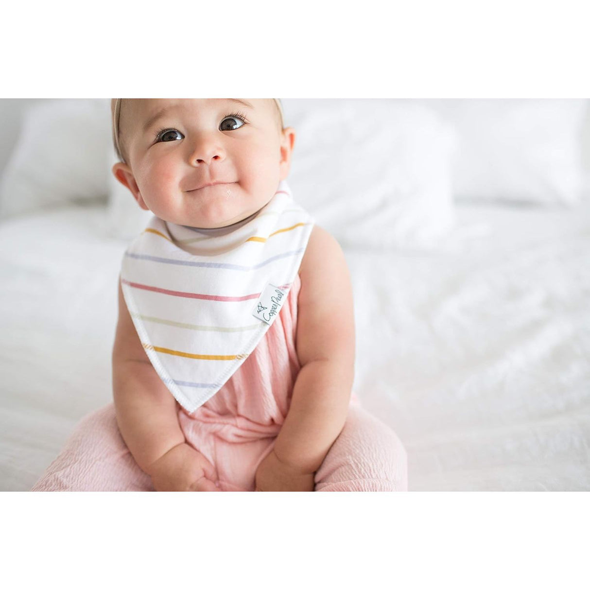 Copper Pearl Baby Bandana Bibs 4 Pack - Olive - Kid's Stuff Superstore