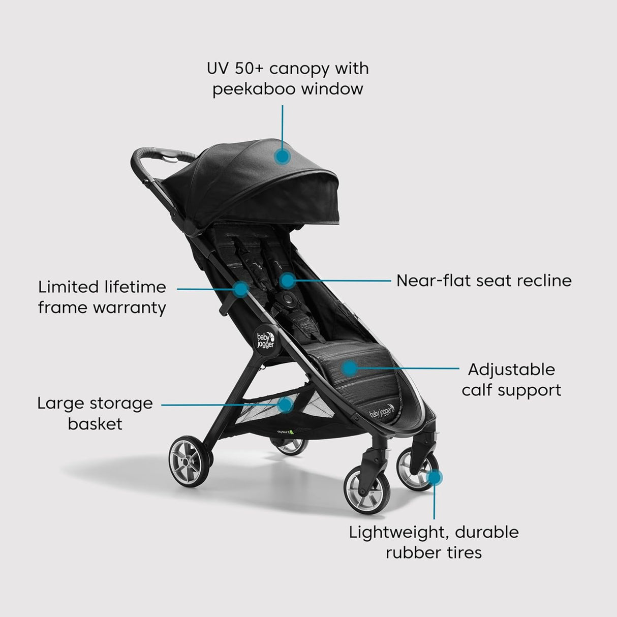 Baby Jogger City Tour 2 Single Stroller - Kid's Stuff Superstore