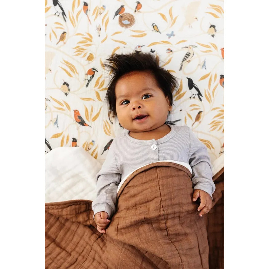 Clementine Kids For the Birds Crib Sheet - Kid's Stuff Superstore