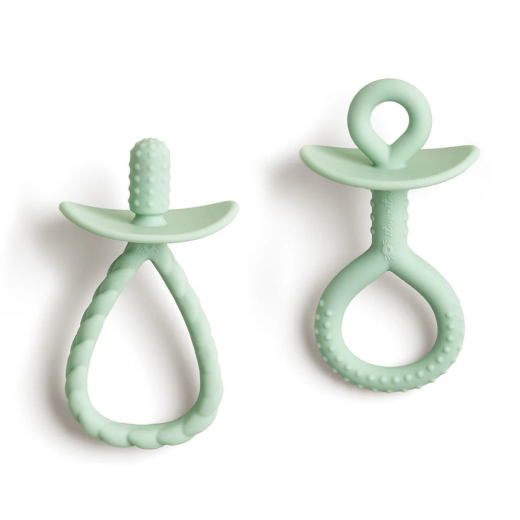 Itzy Ritzy Itzy Pre4-Feeding Teether Set - Mint - Kid's Stuff Superstore