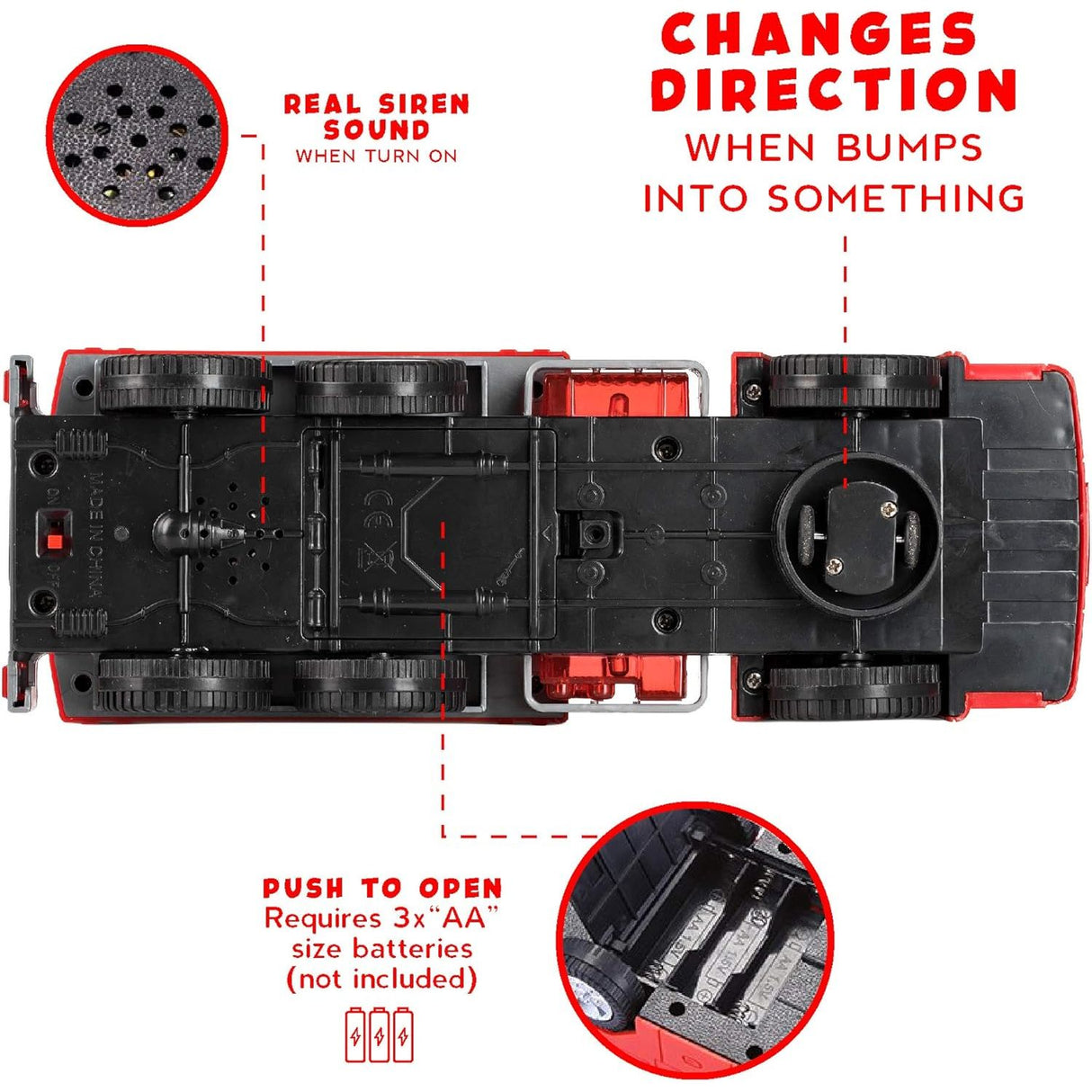 Fire Engine Ladder Truck - Kid's Stuff Superstore