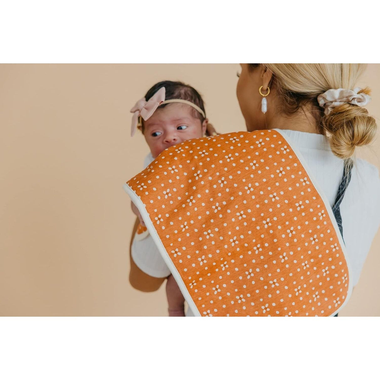 Copper Pearl Premium Baby Burp Cloths 3-Pack - Rue - Kid's Stuff Superstore