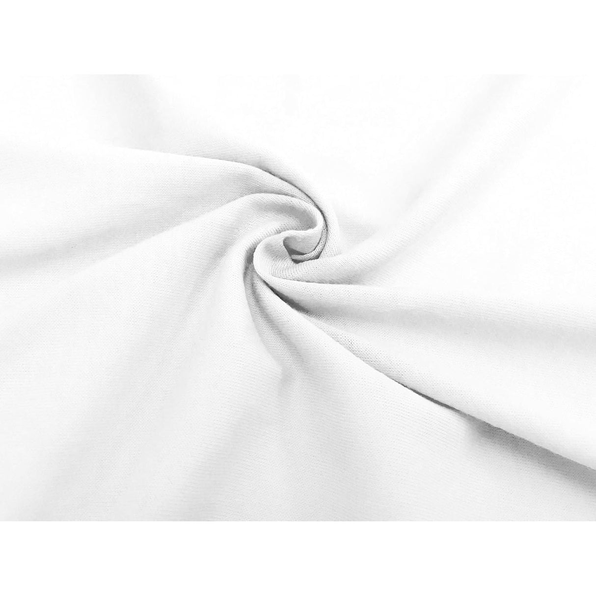 American Baby Company Cotton Jersey Fitted Crib Sheet - White - Kid's Stuff Superstore