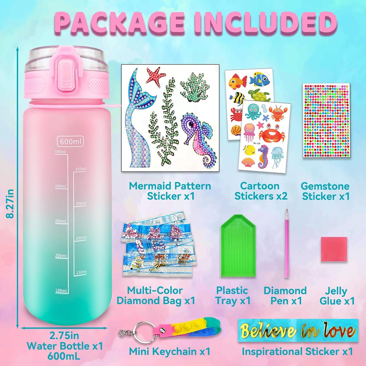 Decorate Your Own Water Bottle - Kid's Stuff Superstore
