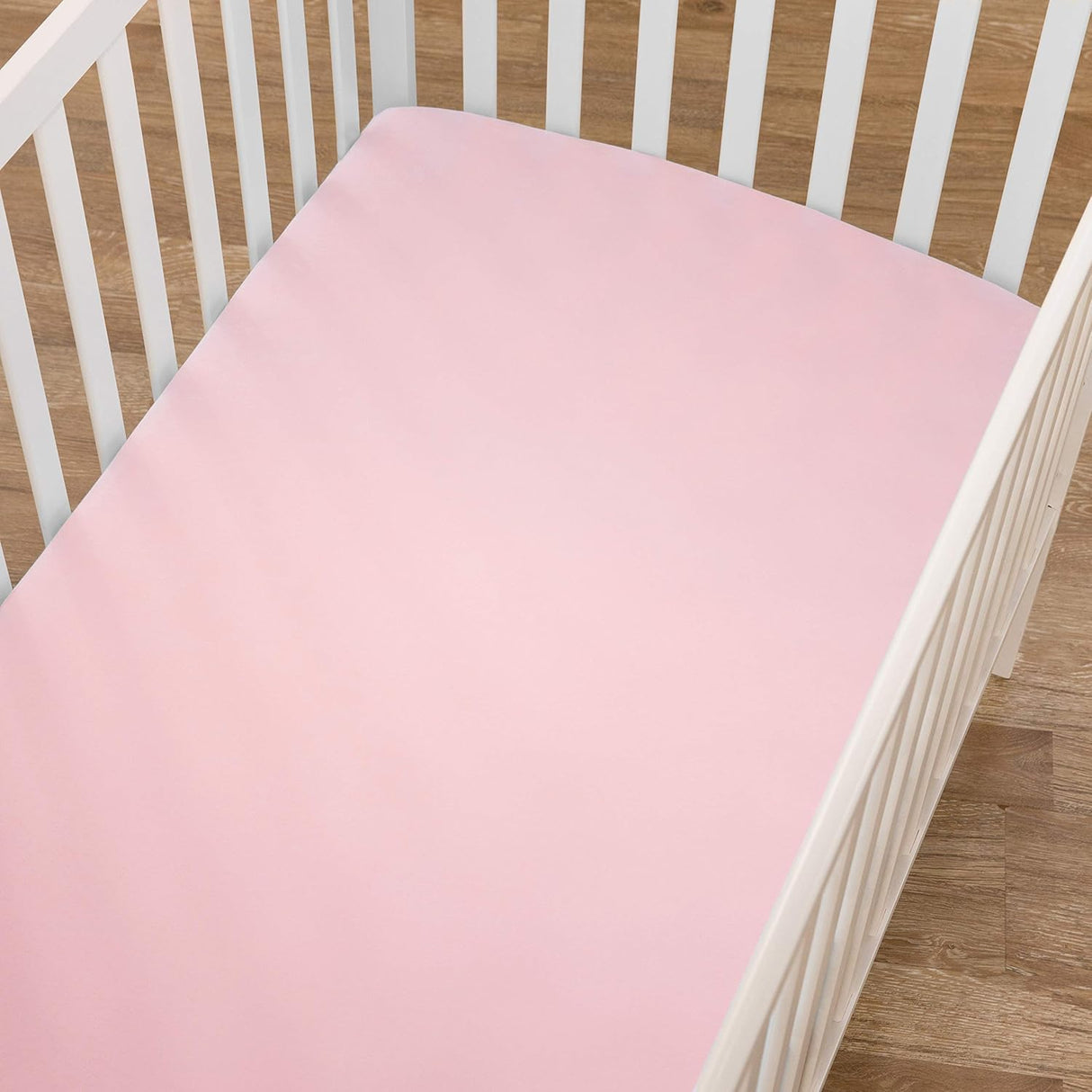 American Baby Company Cotton Jersey Fitted Crib Sheet - Pink - Kid's Stuff Superstore