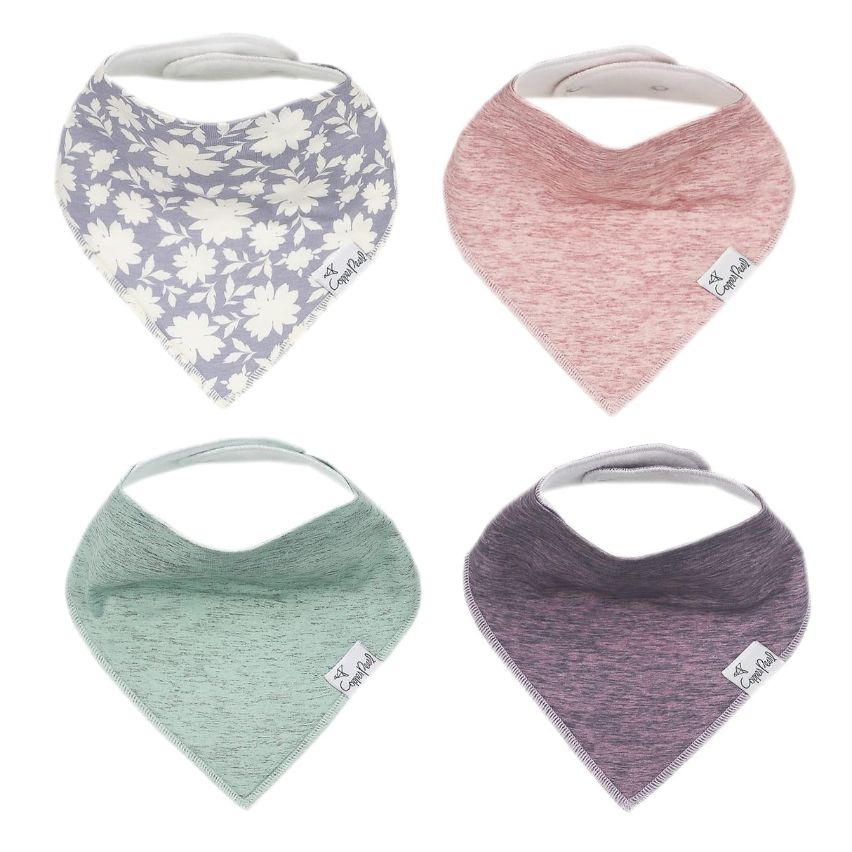 Copper Pearl Baby Bandana Bibs 4 Pack - Lacie - Kid's Stuff Superstore
