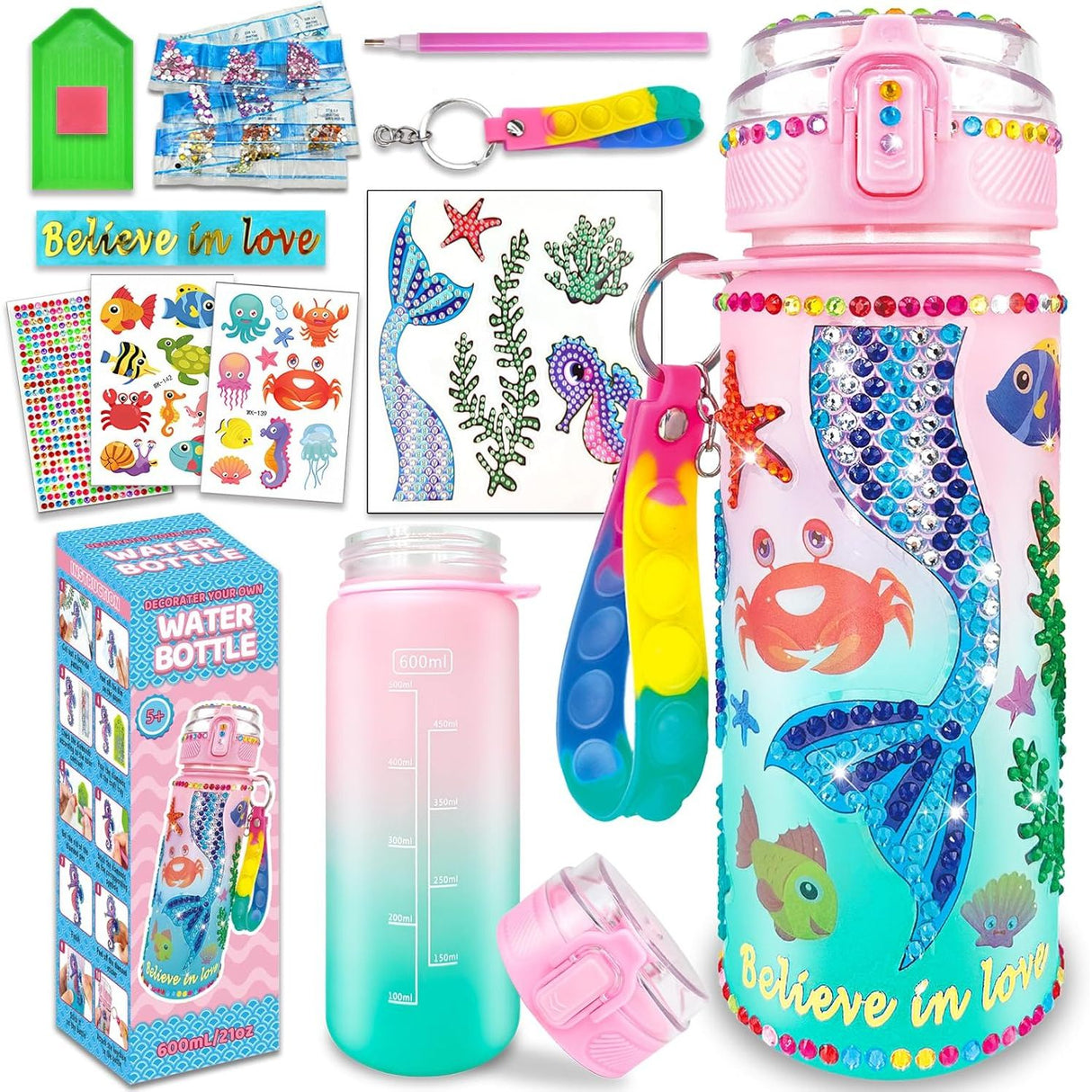 Decorate Your Own Water Bottle - Kid's Stuff Superstore