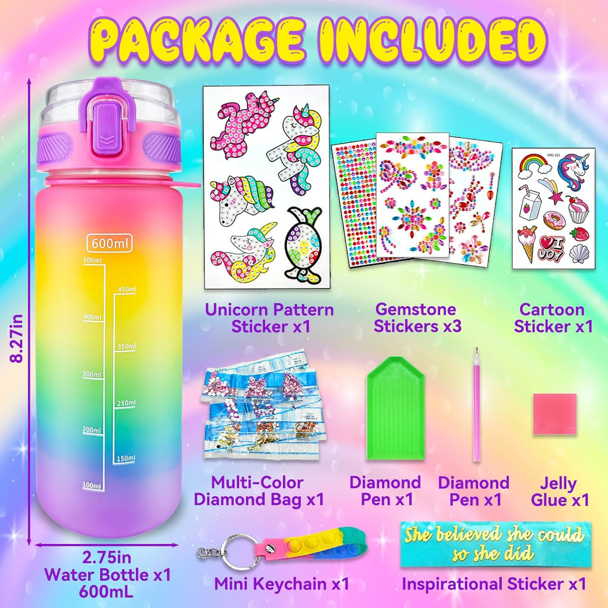 Decorate Your Own Water Bottle - Kid's Stuff Superstore
