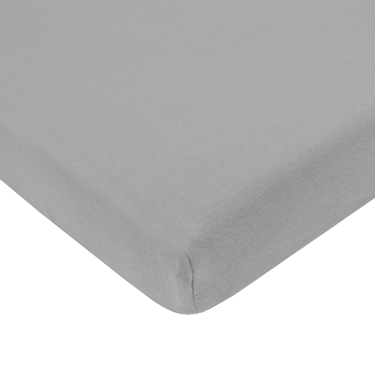 American Baby Company Fitted Mini Crib Sheet - Gray - Kid's Stuff Superstore