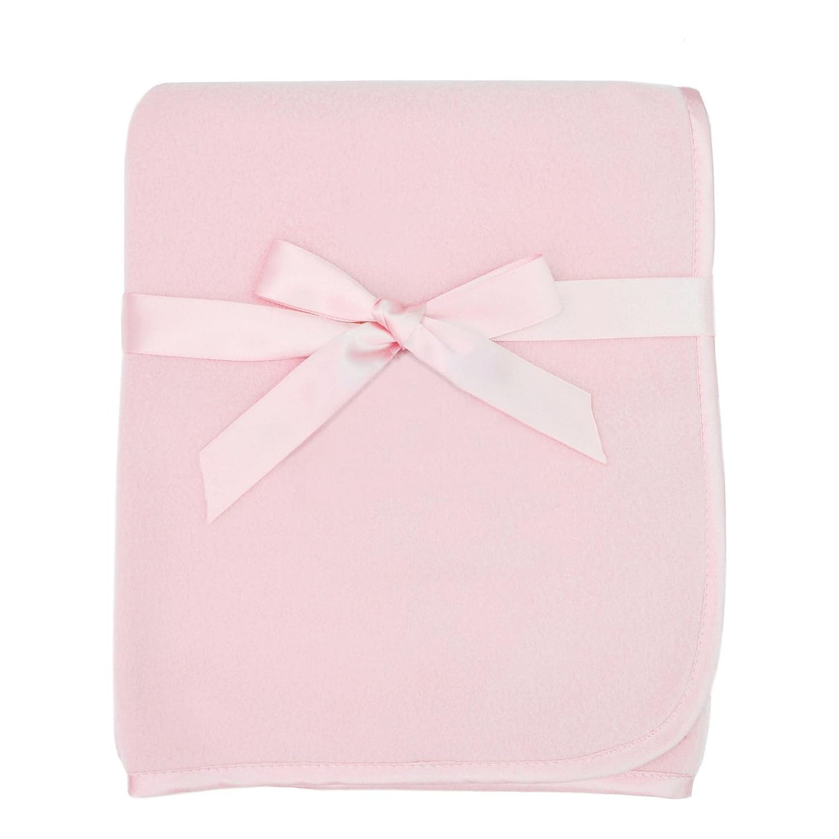 American Baby Company Fleece Blanket with Satin Trim - Pink - Kid's Stuff Superstore