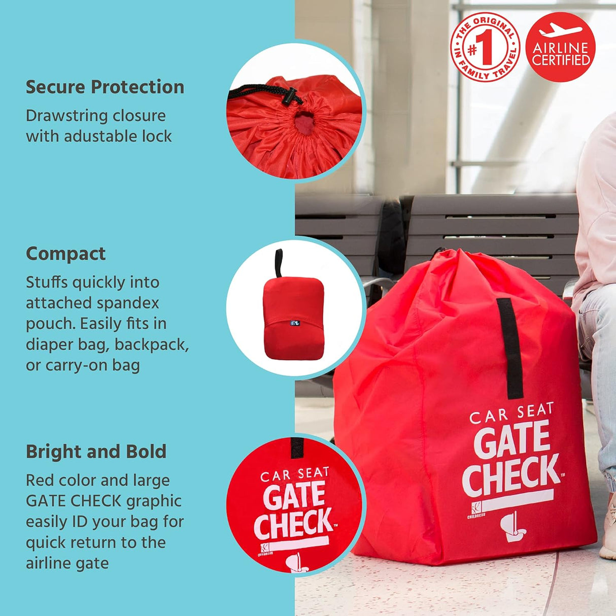Gate Check Travel Bag for Car seats - Kid's Stuff Superstore