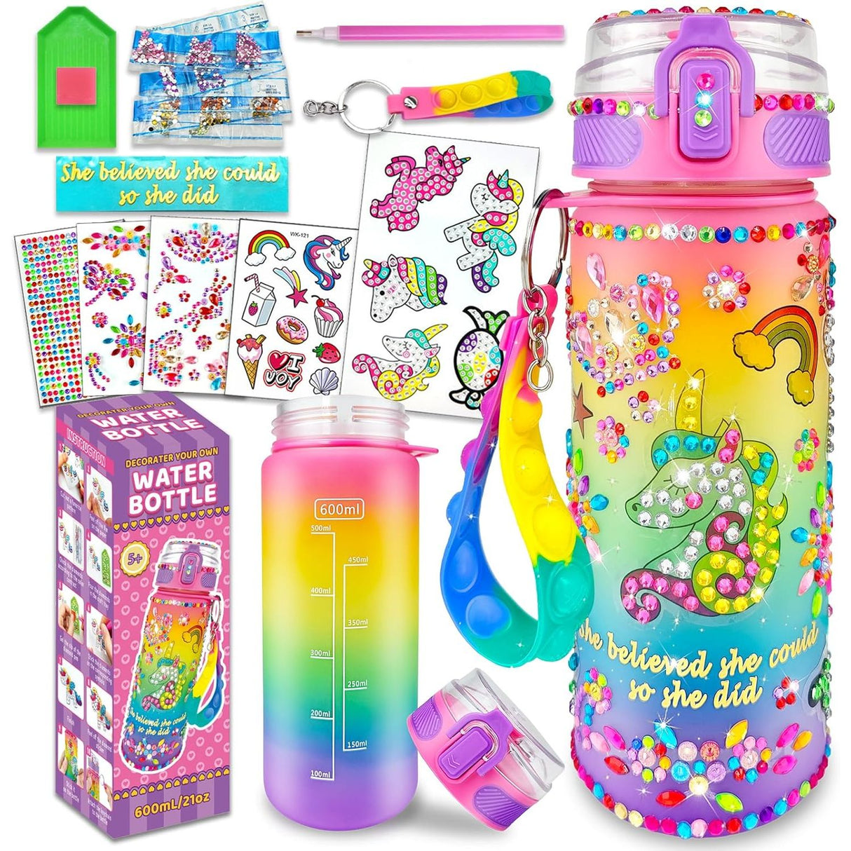 Decorate Your Own Water Bottle - Kid's Stuff Superstore