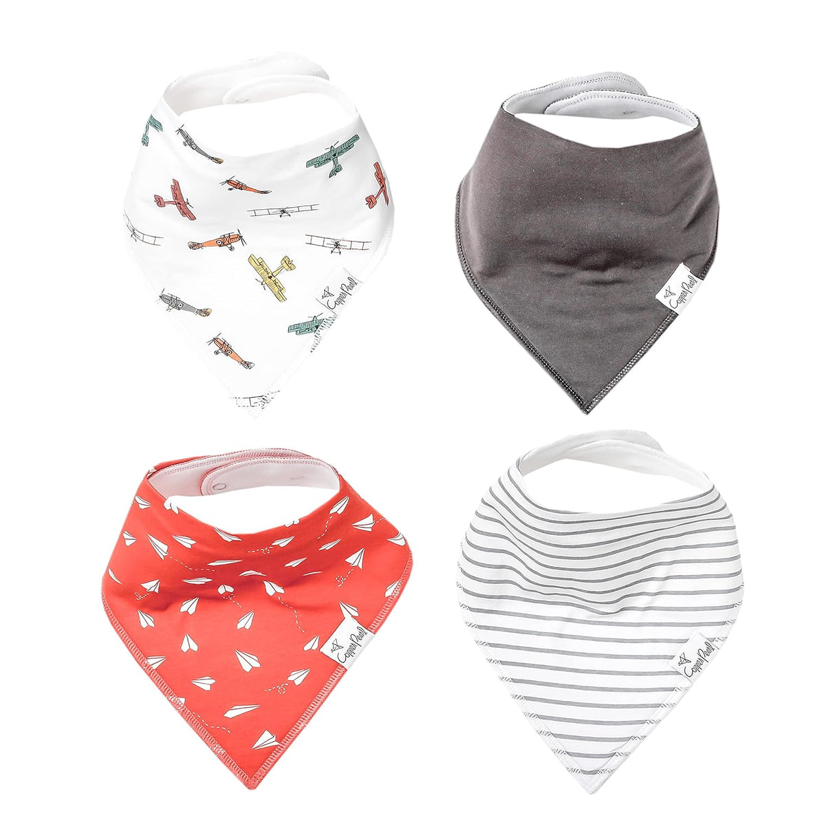 Copper Pearl Baby Bandana Bibs 4 Pack - Ace - Kid's Stuff Superstore