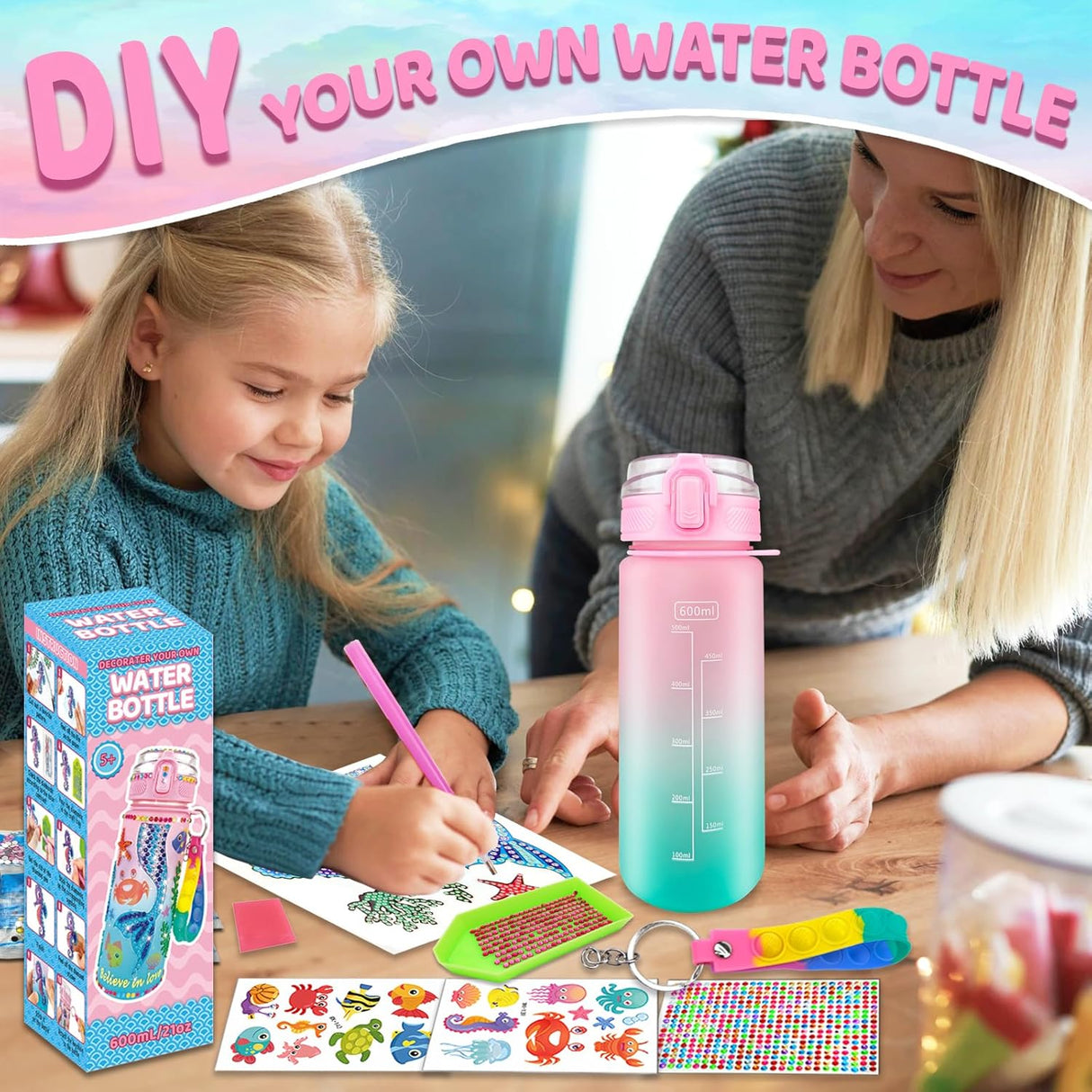 Decorate Your Own Water Bottle - Kid's Stuff Superstore