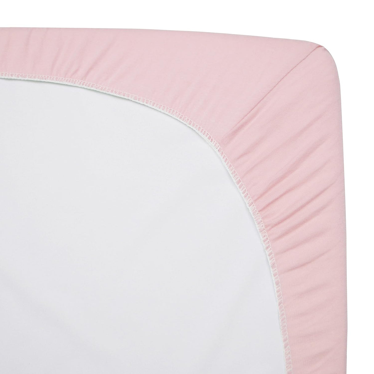 American Baby Company Cotton Jersey Fitted Crib Sheet - Pink - Kid's Stuff Superstore