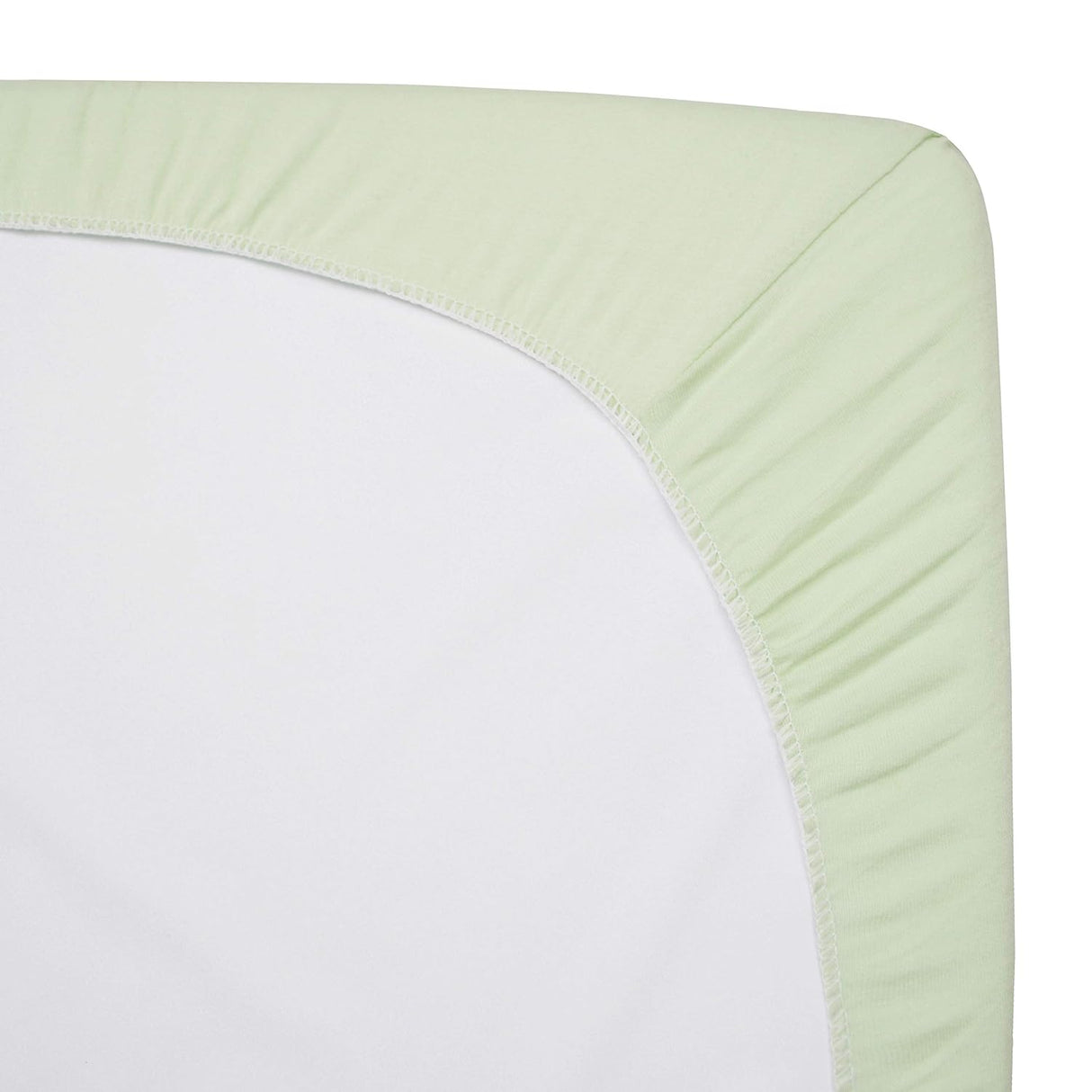 American Baby Company Cotton Jersey Fitted Crib Sheet - Celery - Kid's Stuff Superstore
