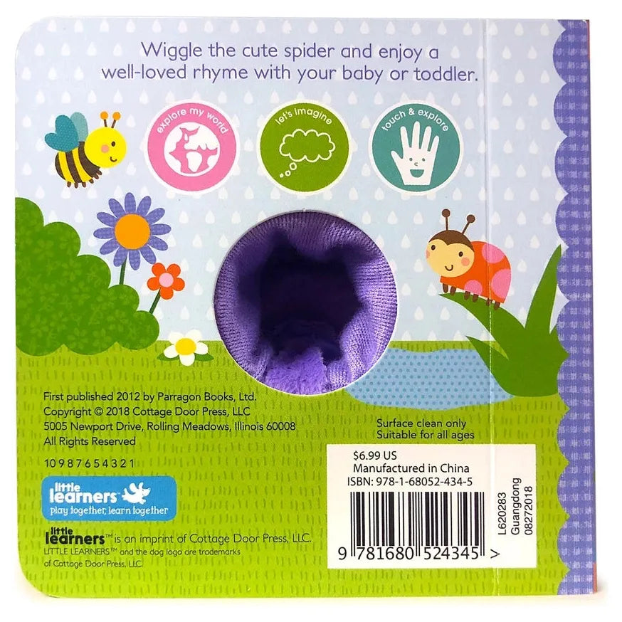 Finger Puppet Book - Itsy Bitsy Spider - Kid's Stuff Superstore